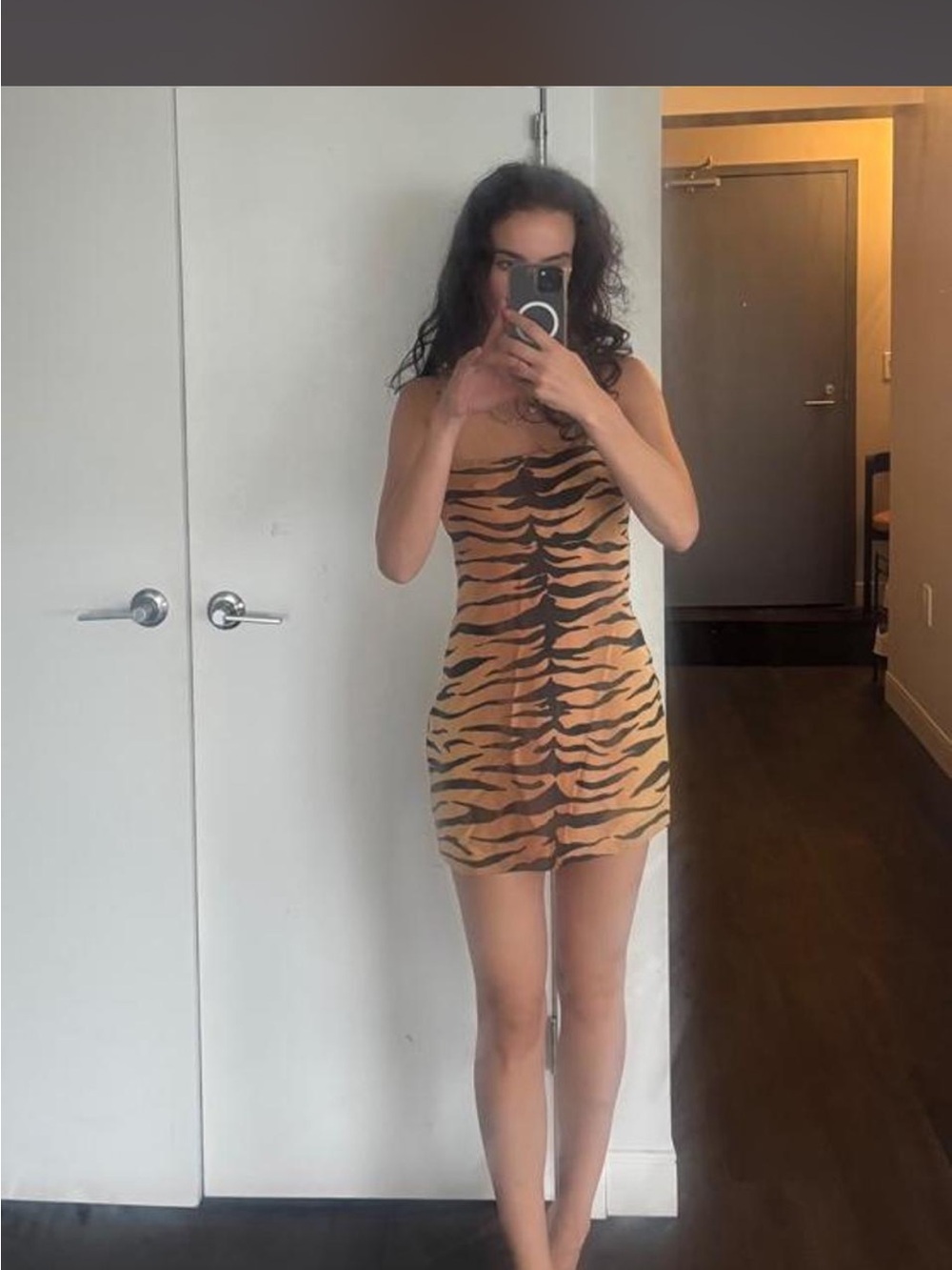 Rรฉalisation par Tiger mini dress